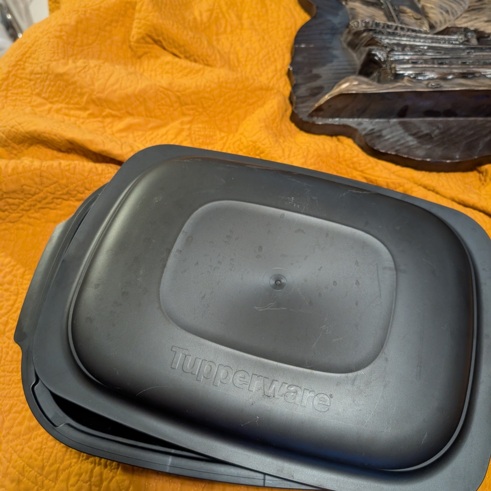 Tupperware Black Food Storage Lid